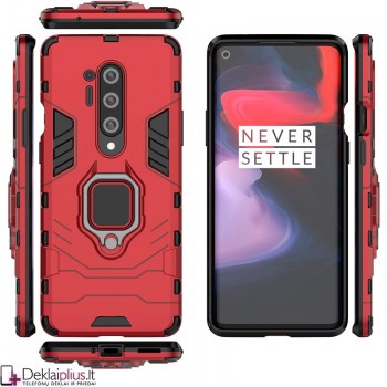 Sustiprintas dėklas 4in1 - raudonas (ONEPLUS 8 PRO) Sustiprintas dėklas 4in1 - raudonas (ONEPLUS 8 PRO)